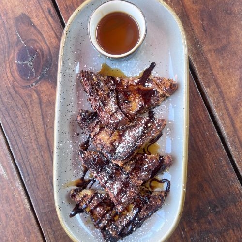 French Toast (Chocolate Croissant).