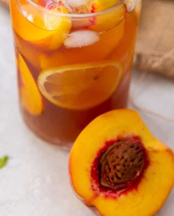 Peach Tea.