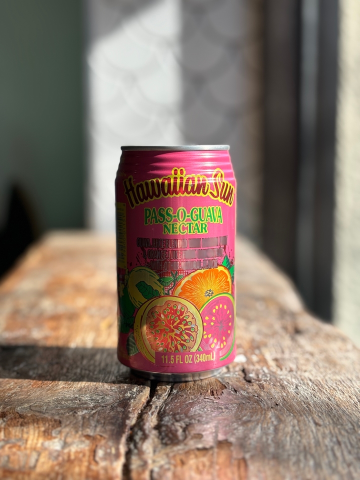 Hawaiian Sun Pass-o-Guava Nectar.