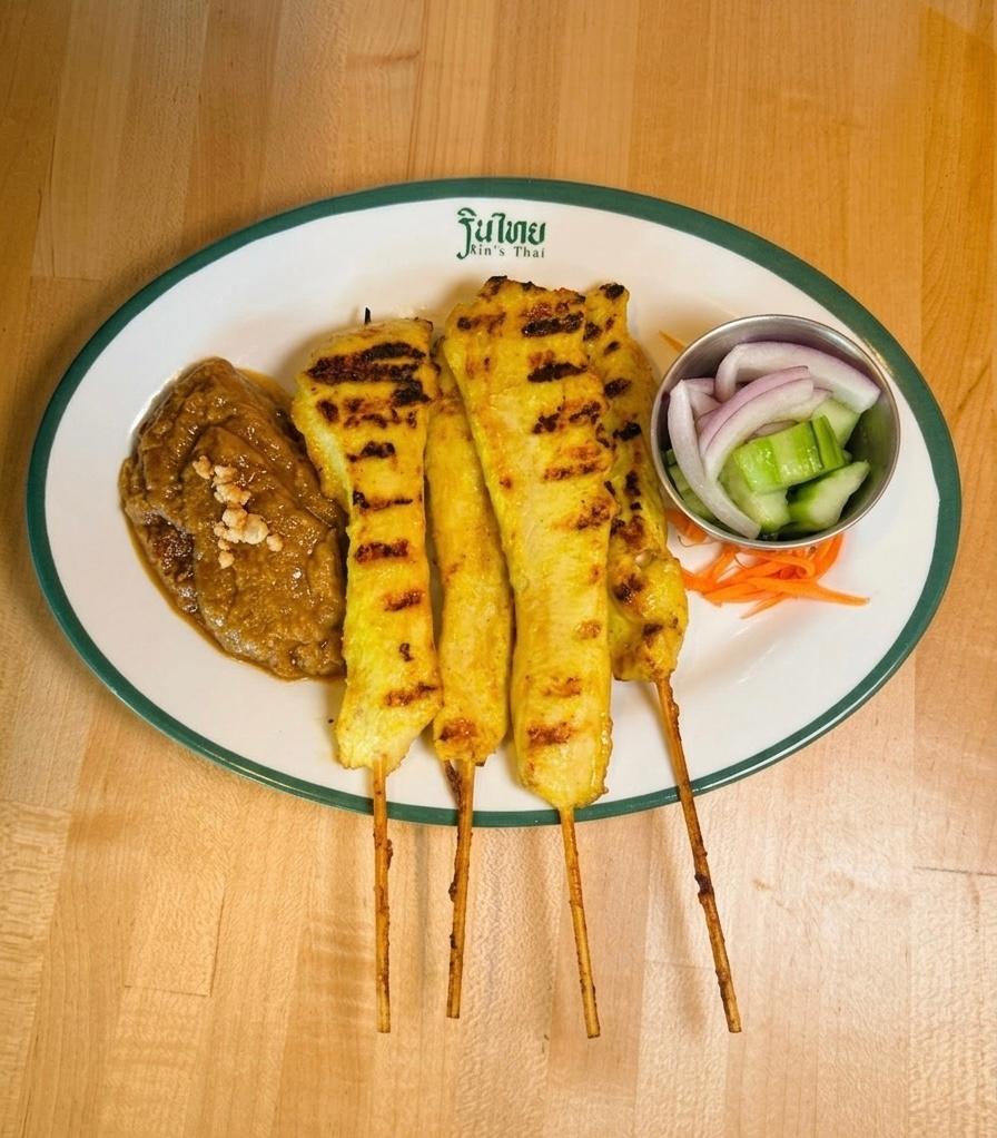 Chicken Satay (G).