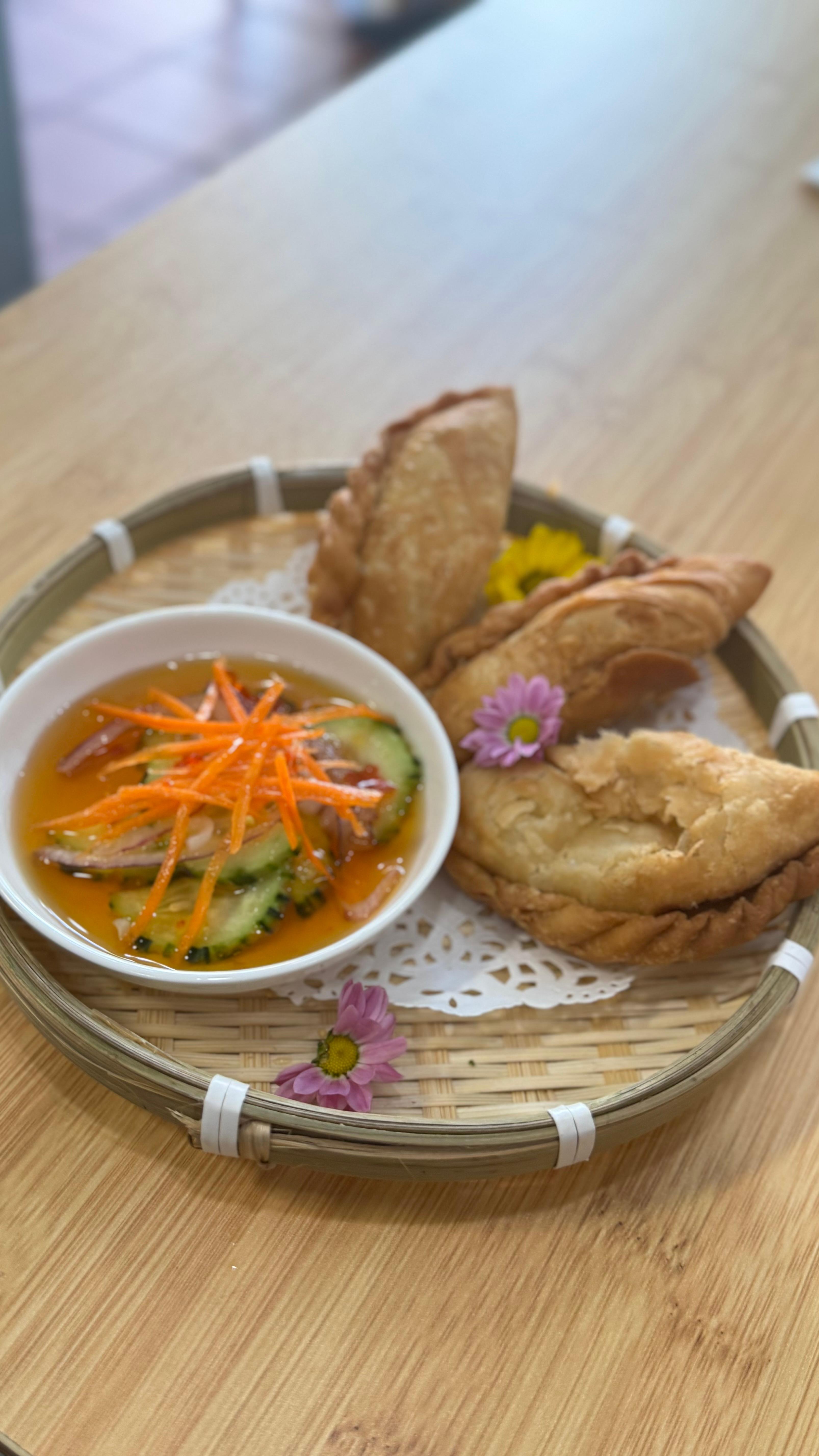 Thai Samosa (VG).