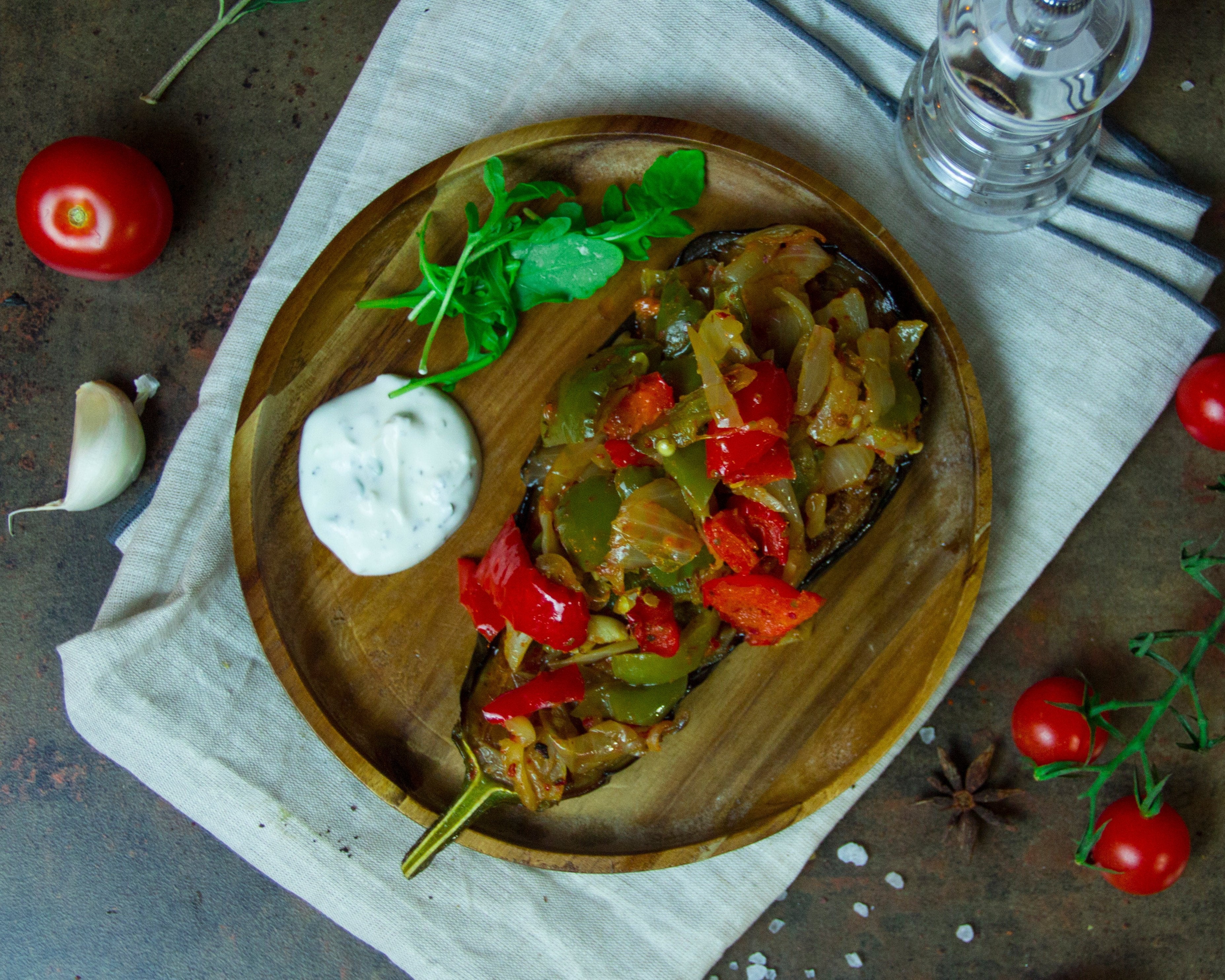 Aubergine Farcie
