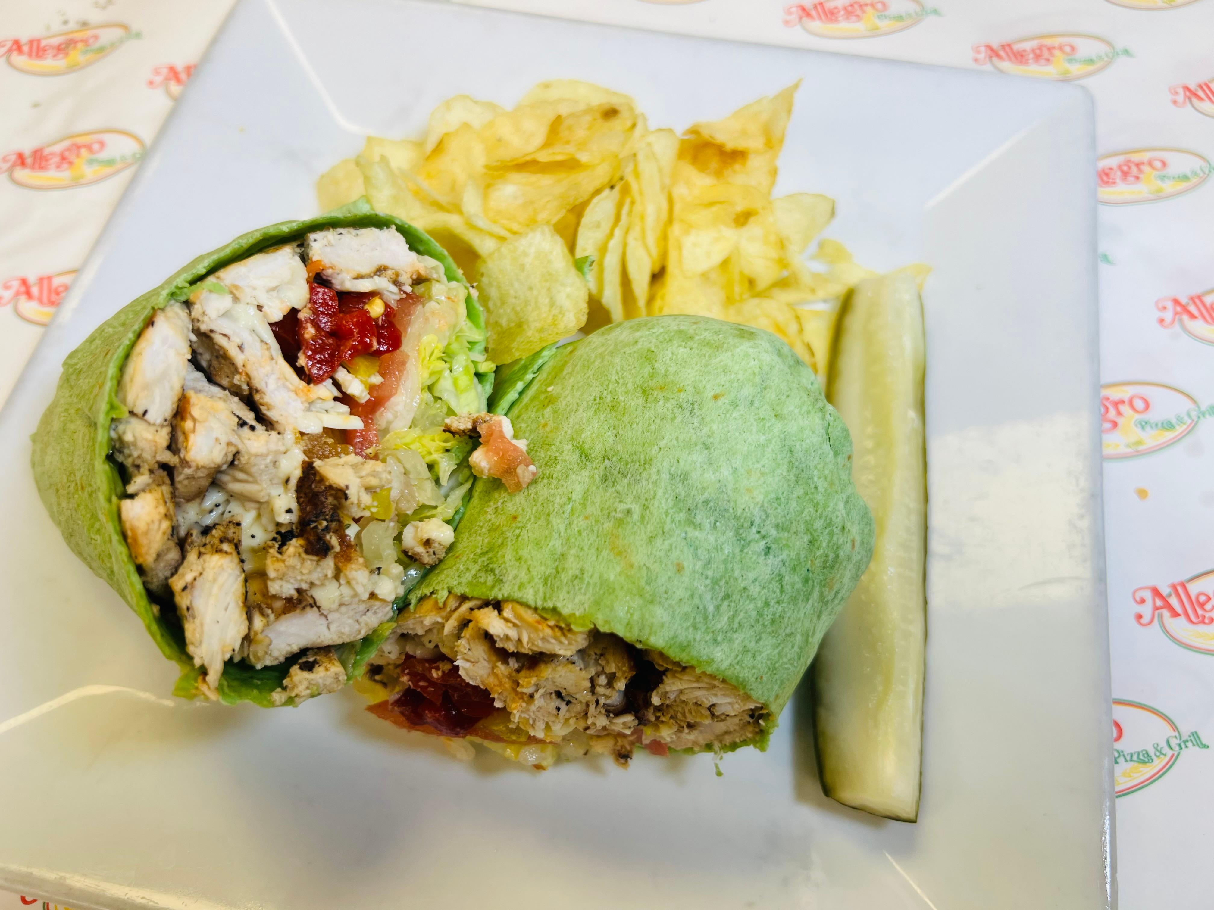 Grilled Chicken Wrap.