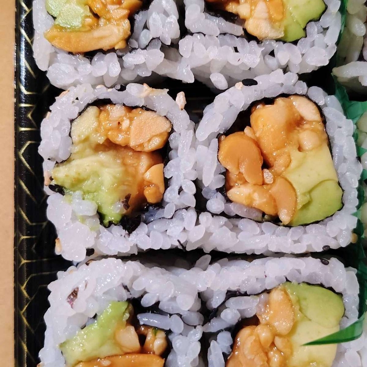 Peanut Avocado Roll.