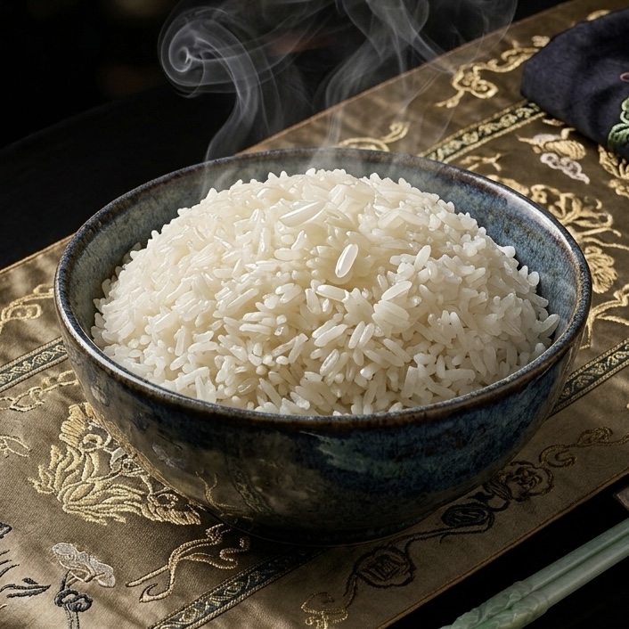 Steamed Rice (160z).