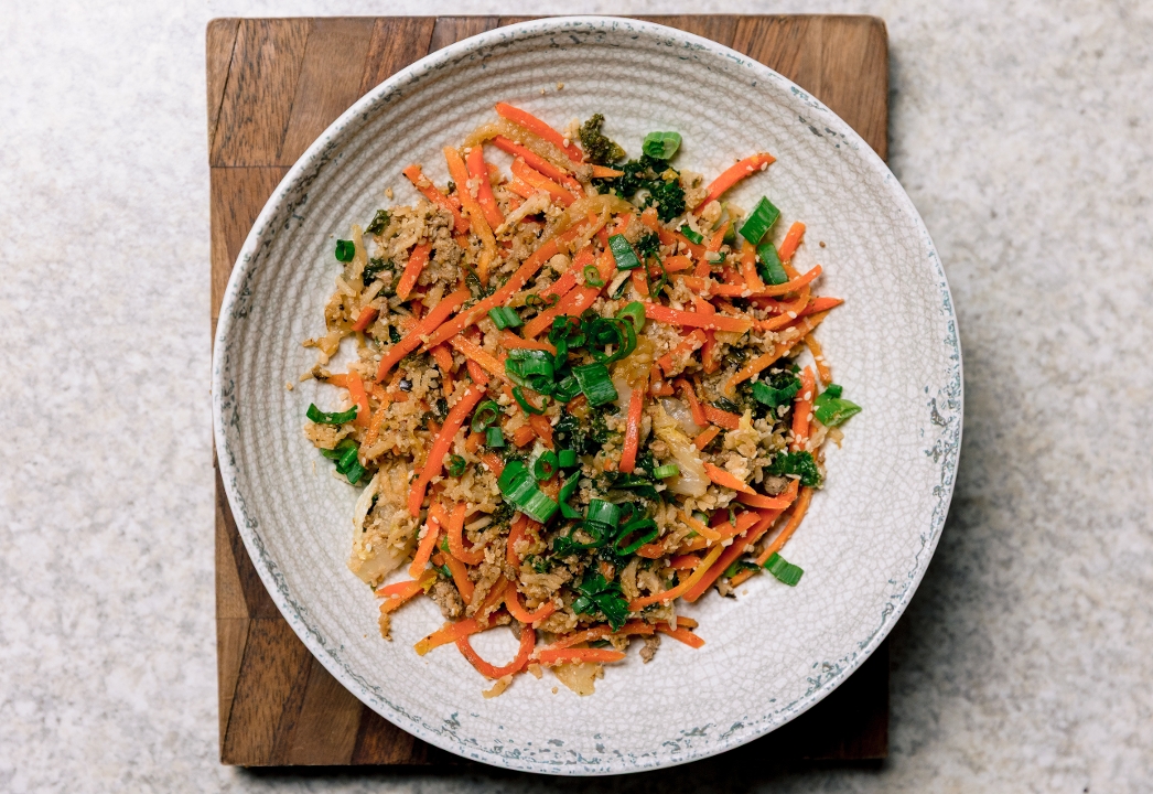 Plant Egg Roll in a Bowl.