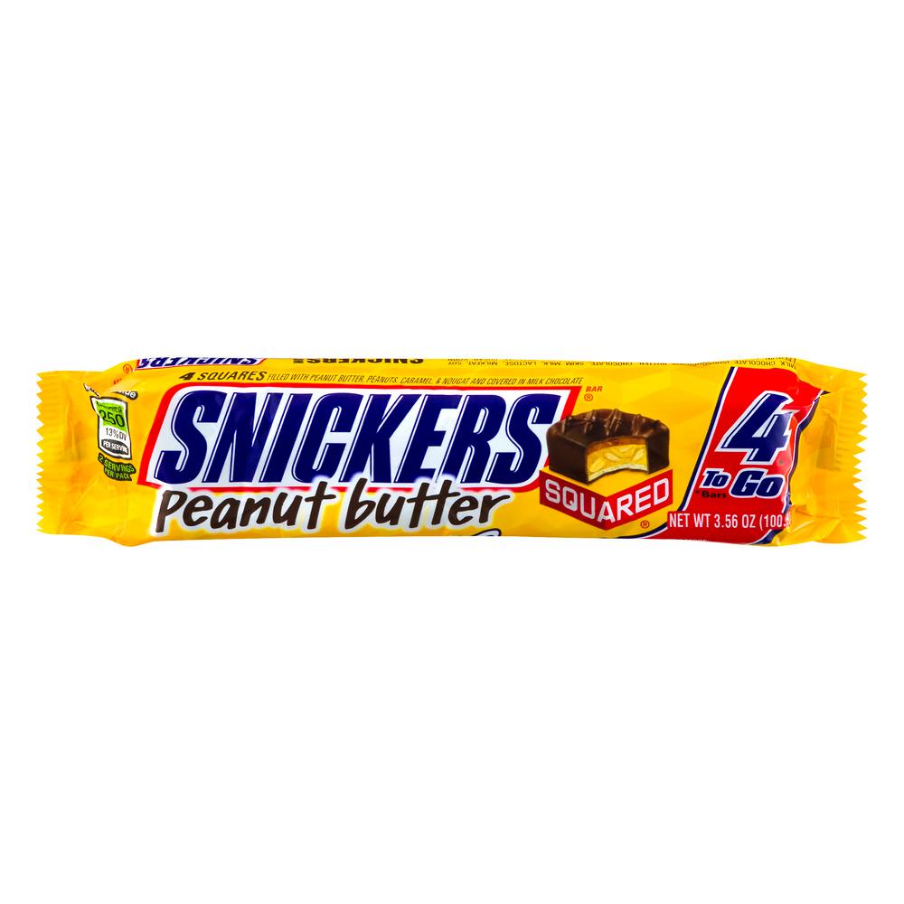 Snickers Peanut Butter Chocolate Candy Bar, 3.56 Oz.