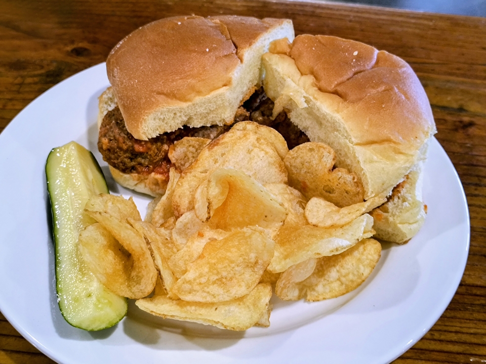 Meatball Sandwich.
