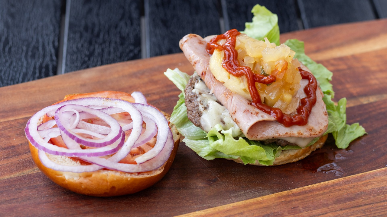 HAWAIIAN BURGER.