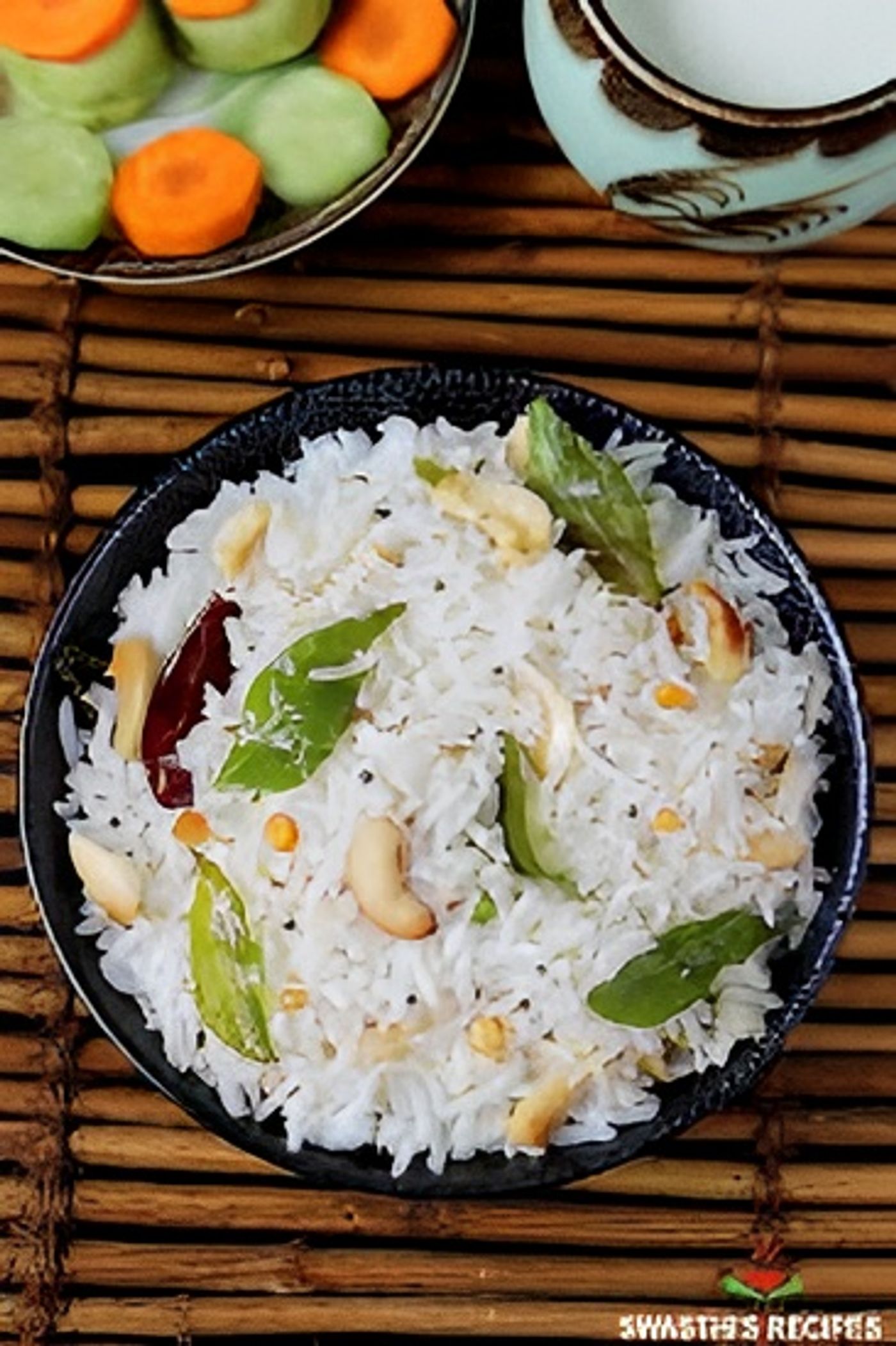 Coconut Rice Pulao - Vegan.