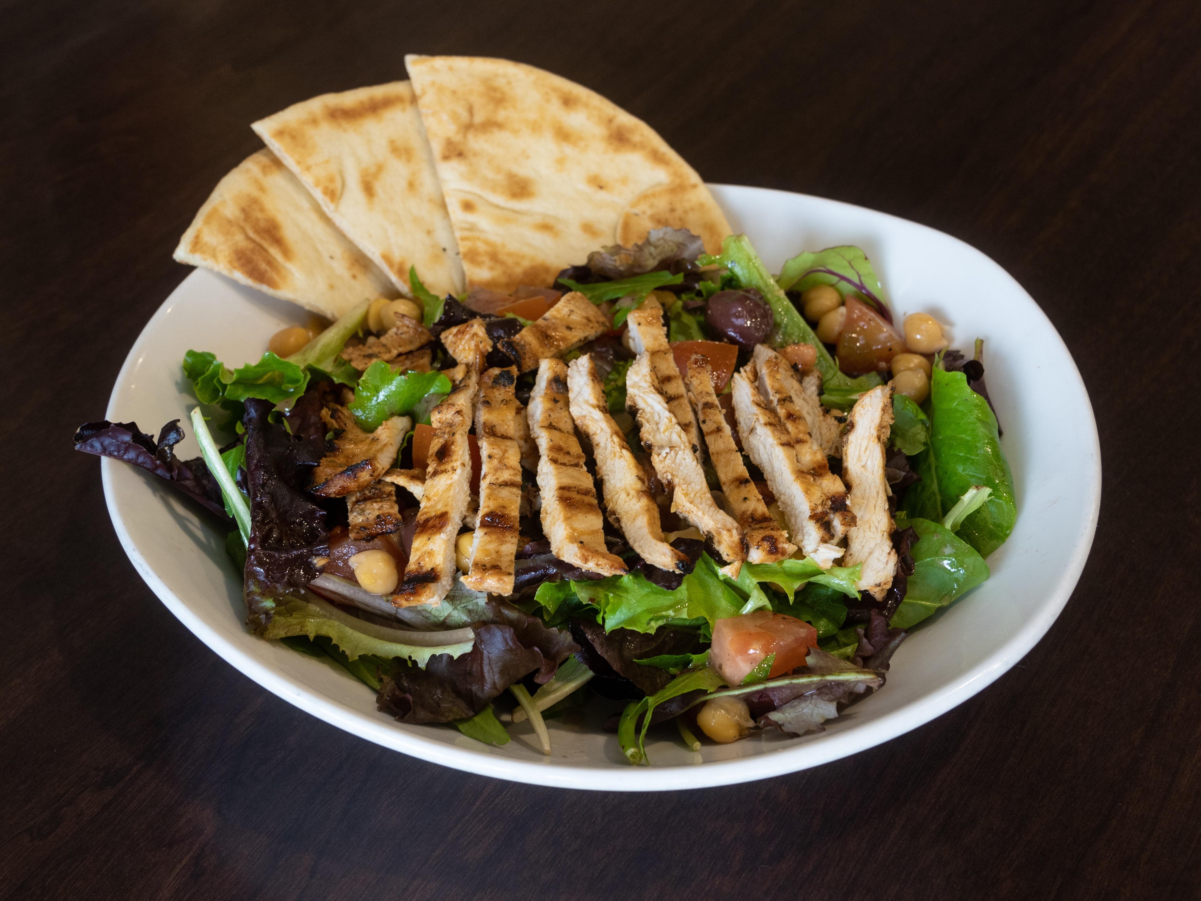 Mediterranean Cobb Salad Entree.