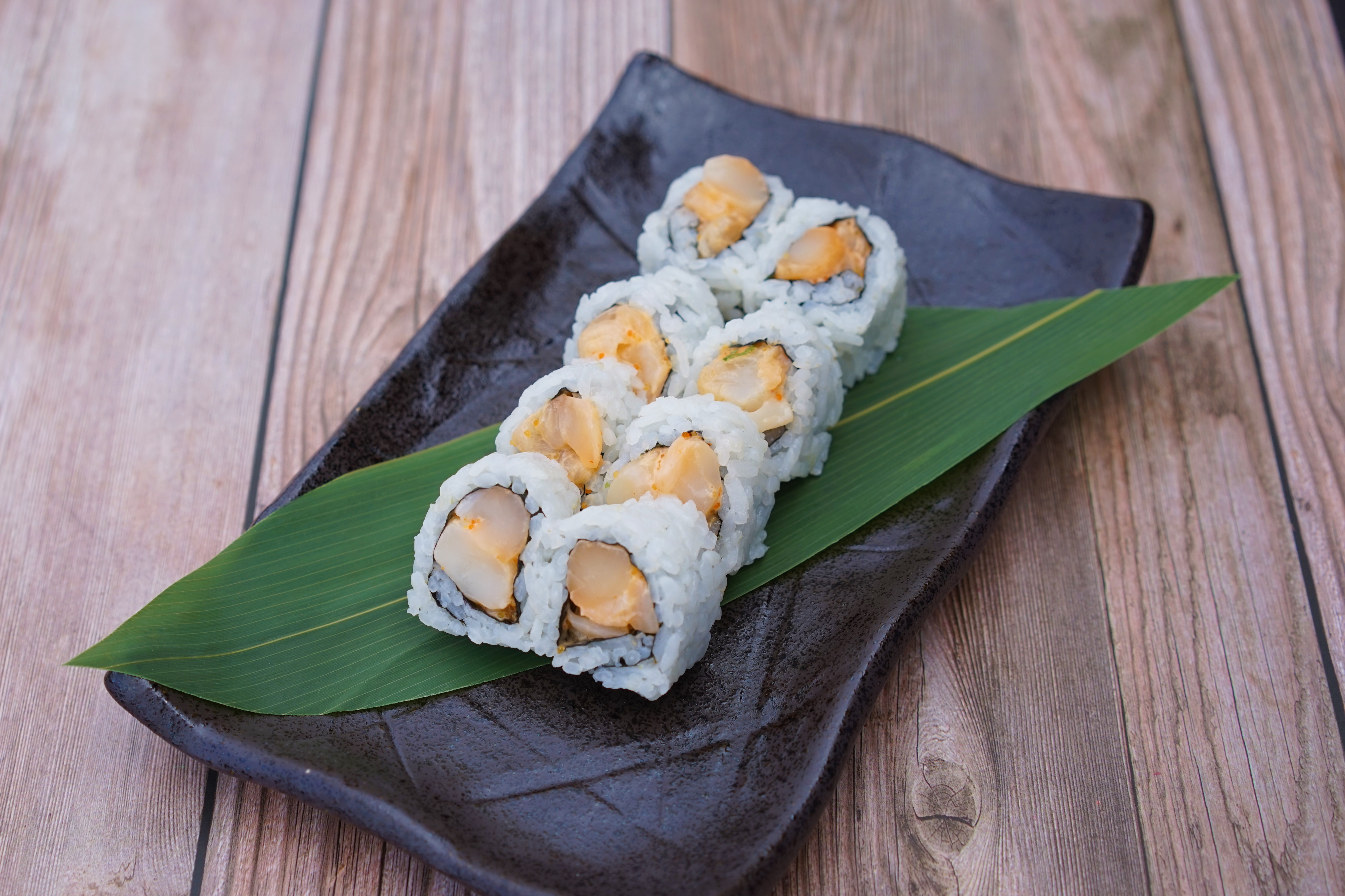 Spicy Scallop Roll.