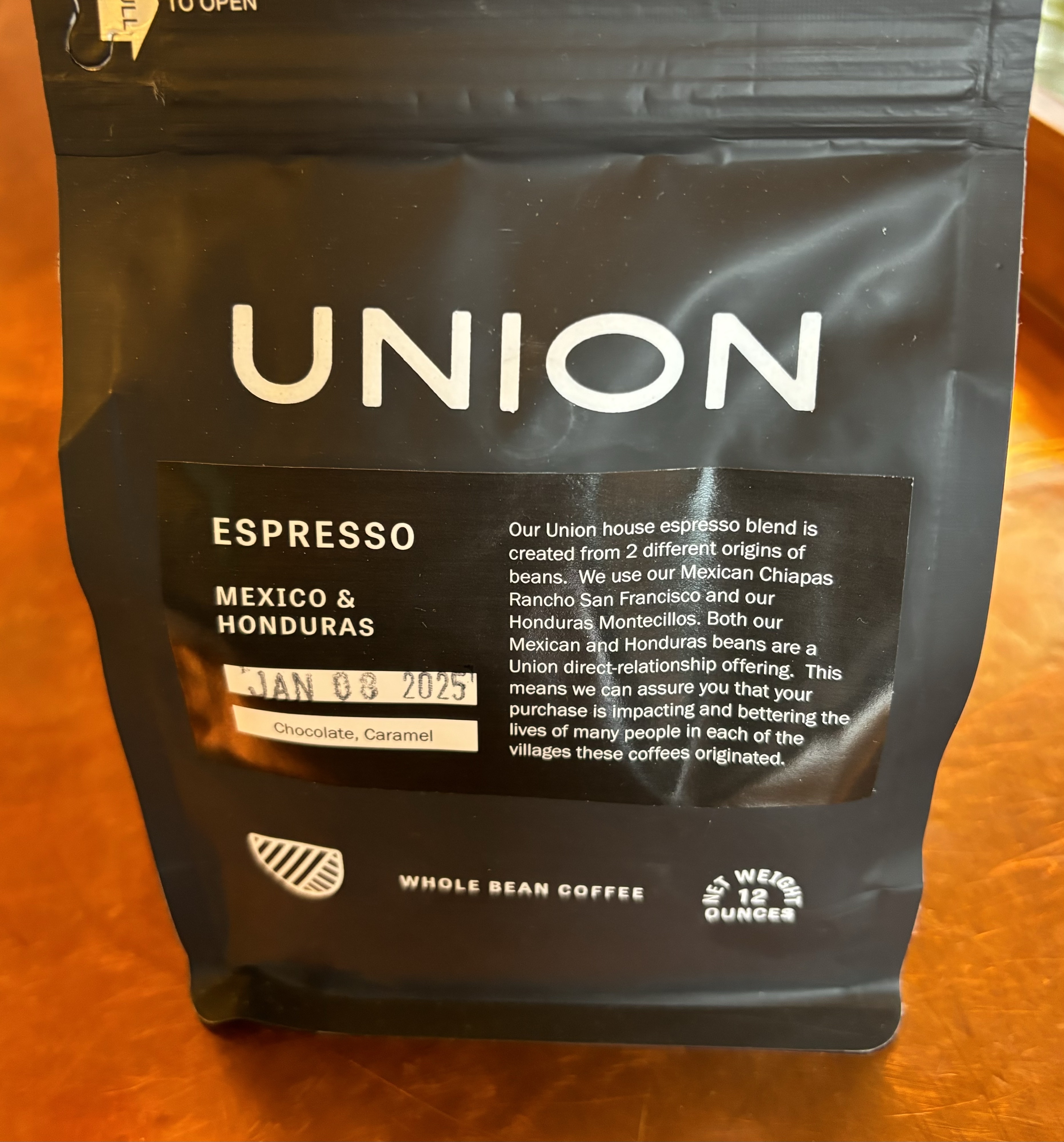 Union Coffee.