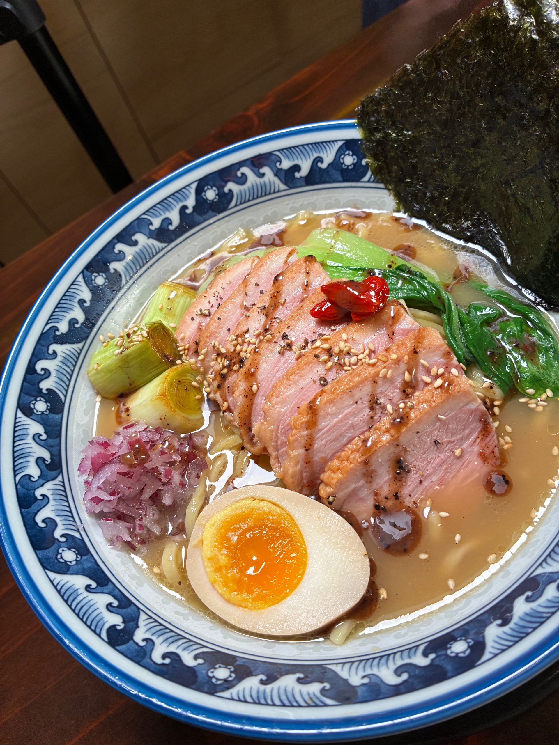 Tokyo Seven Duck Ramen.