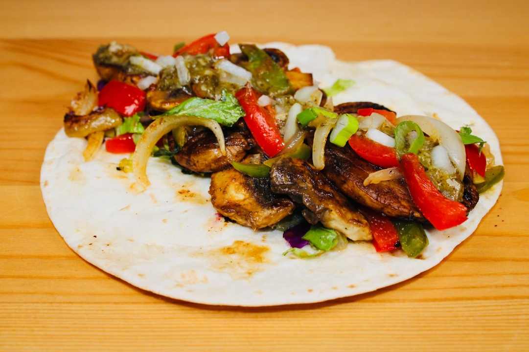 Mushroom Fajita.