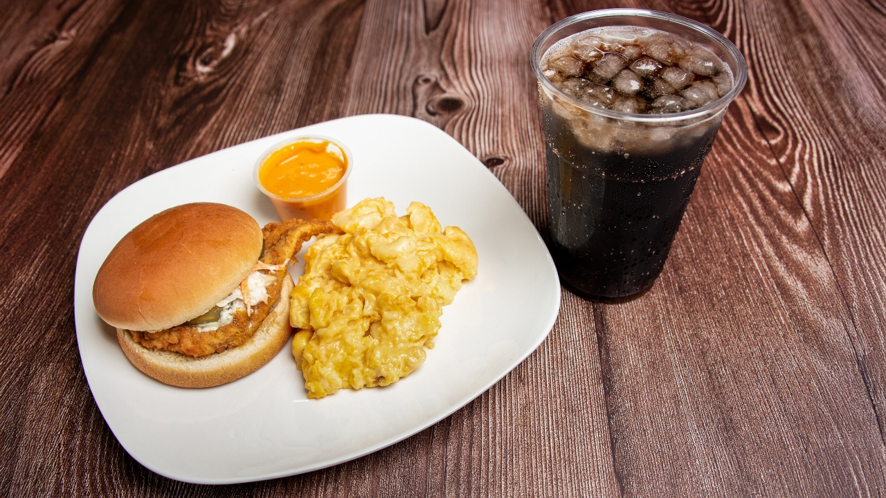 Hot Honey Chicken Sandwich Combo.