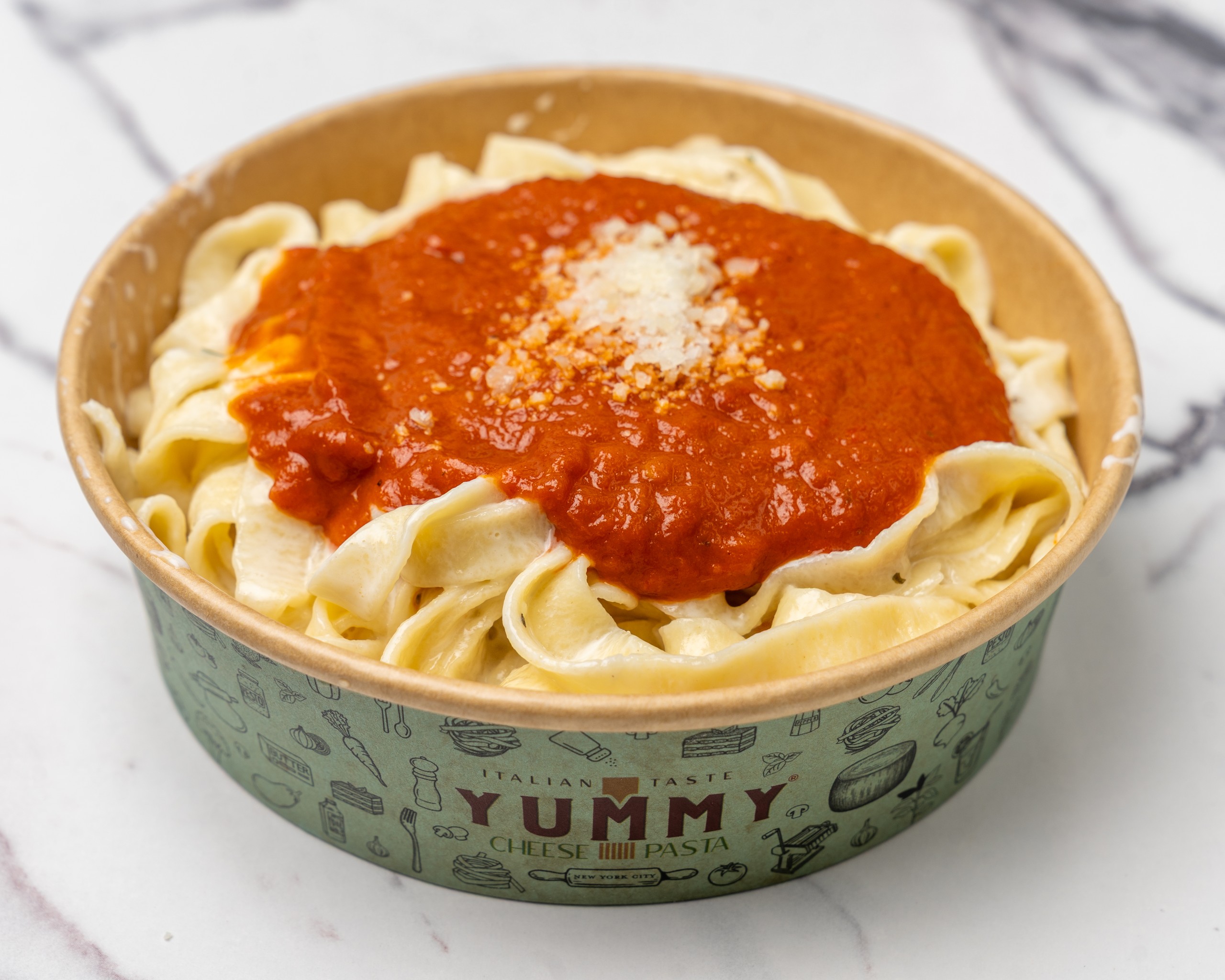 Pasta + Arrabbiata.