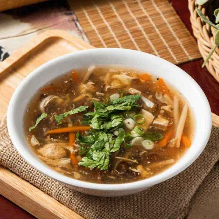 SP10. 酸辣湯 (小) /Hot & Sour Soup.