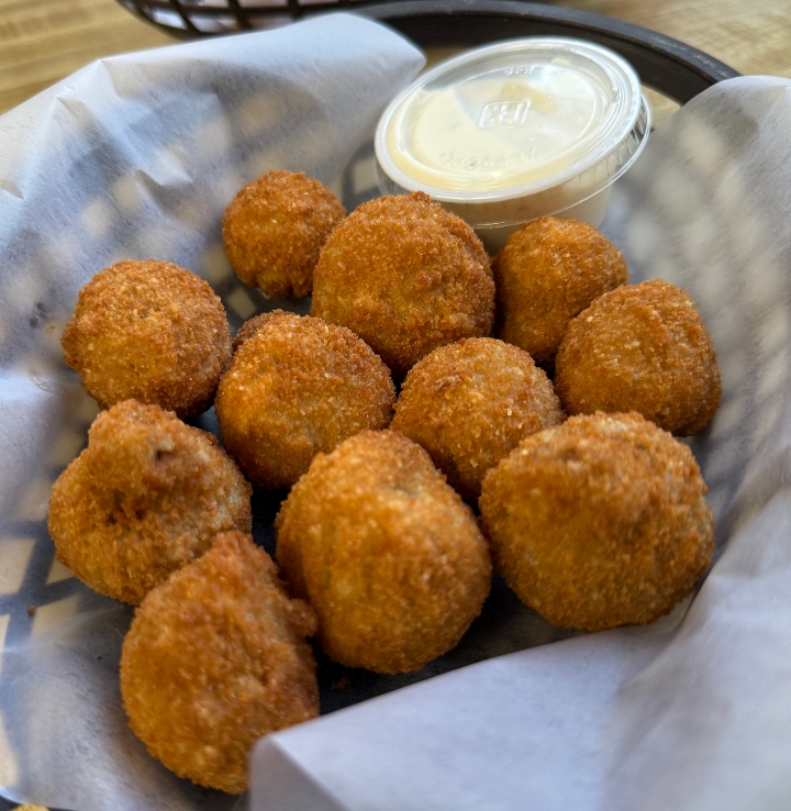 Breaded Mushrooms.