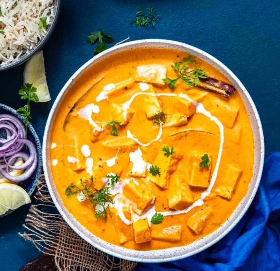 Paneer Butter Masala.