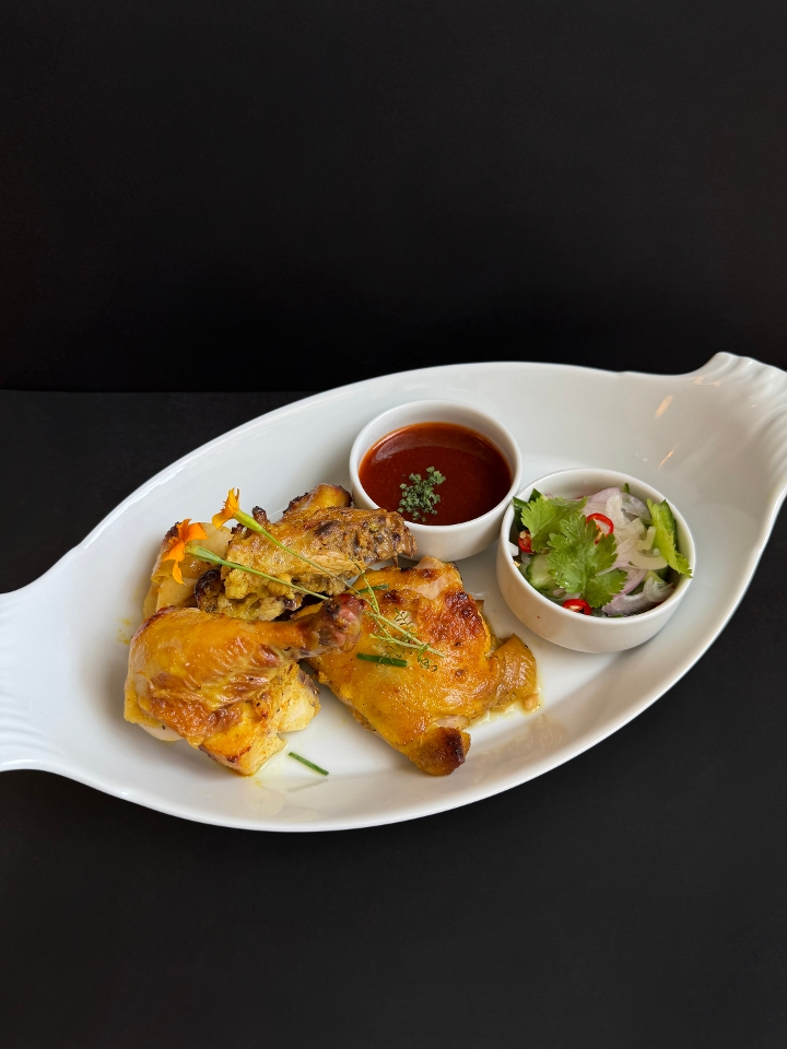 Roasted Cornish Game Hen (Half).