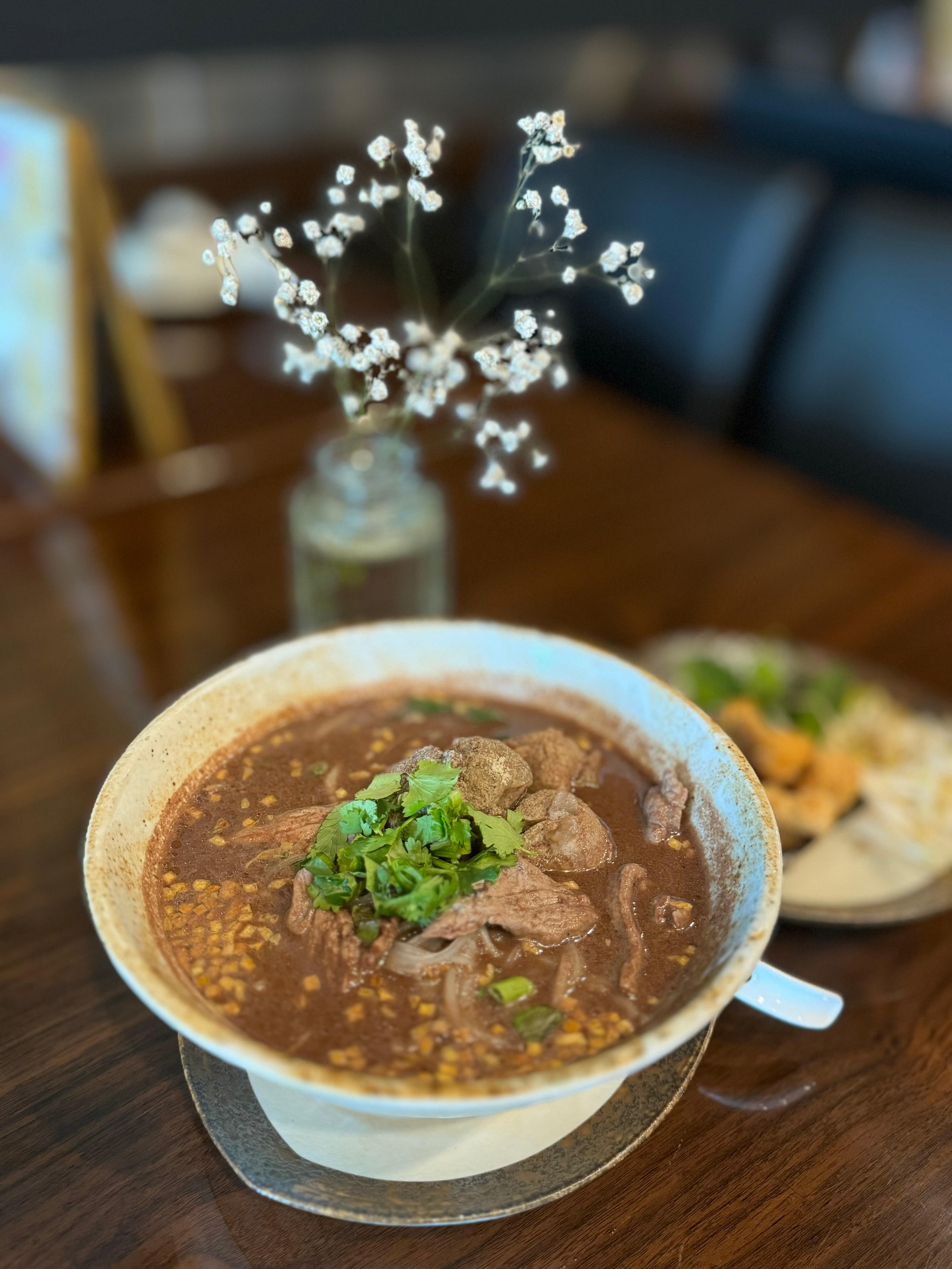 Beef Boat Noodle Soup.