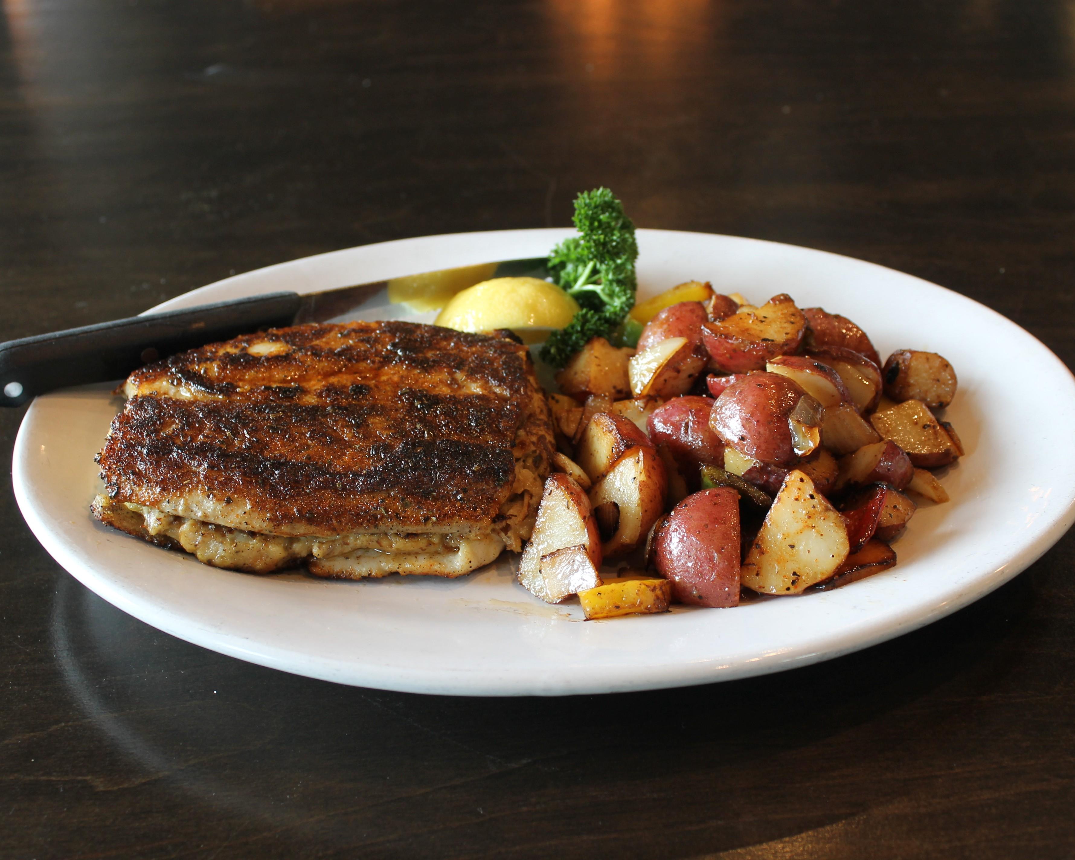 Stuffed Snapper.