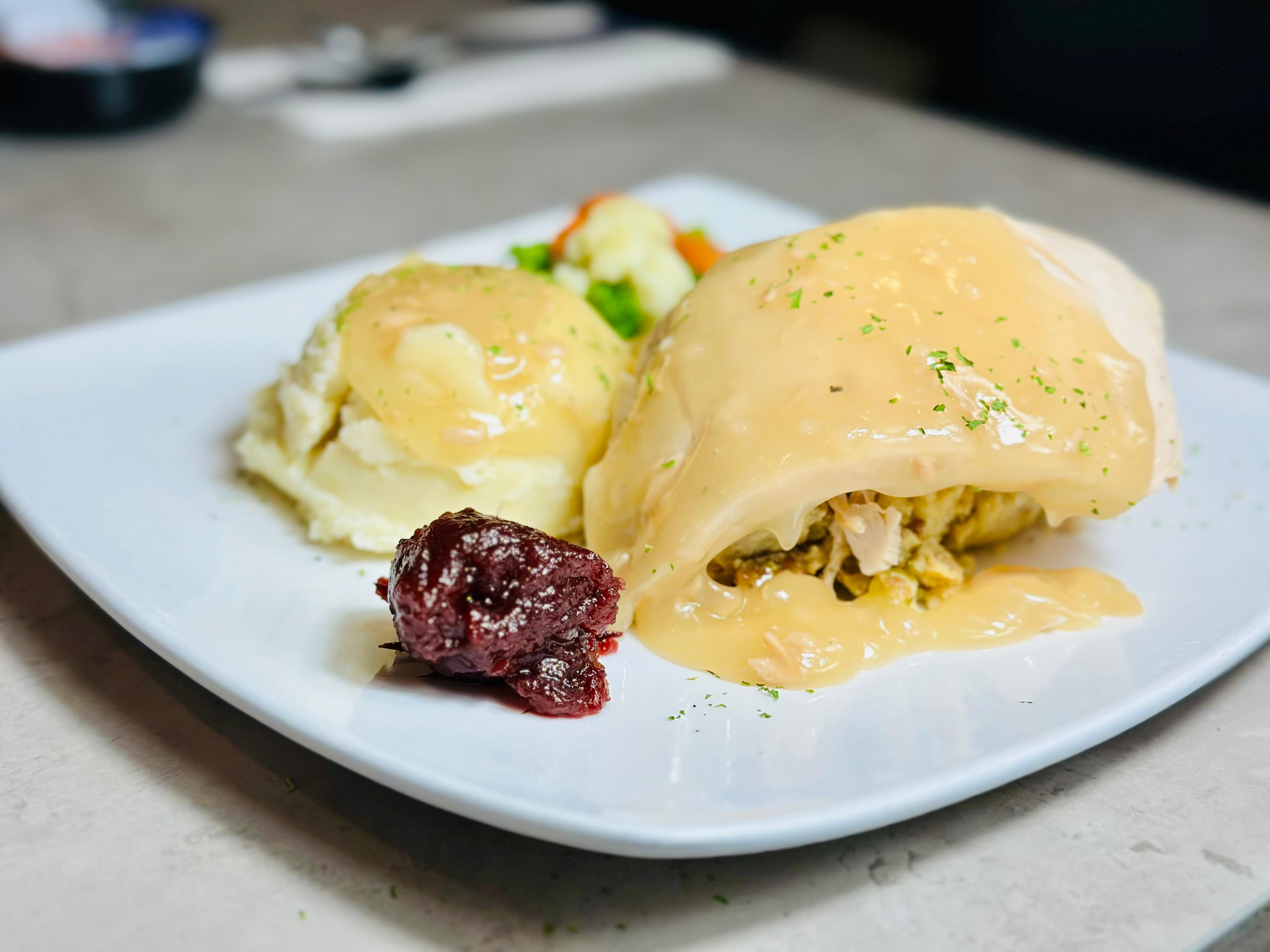 Classic Turkey Dinner.