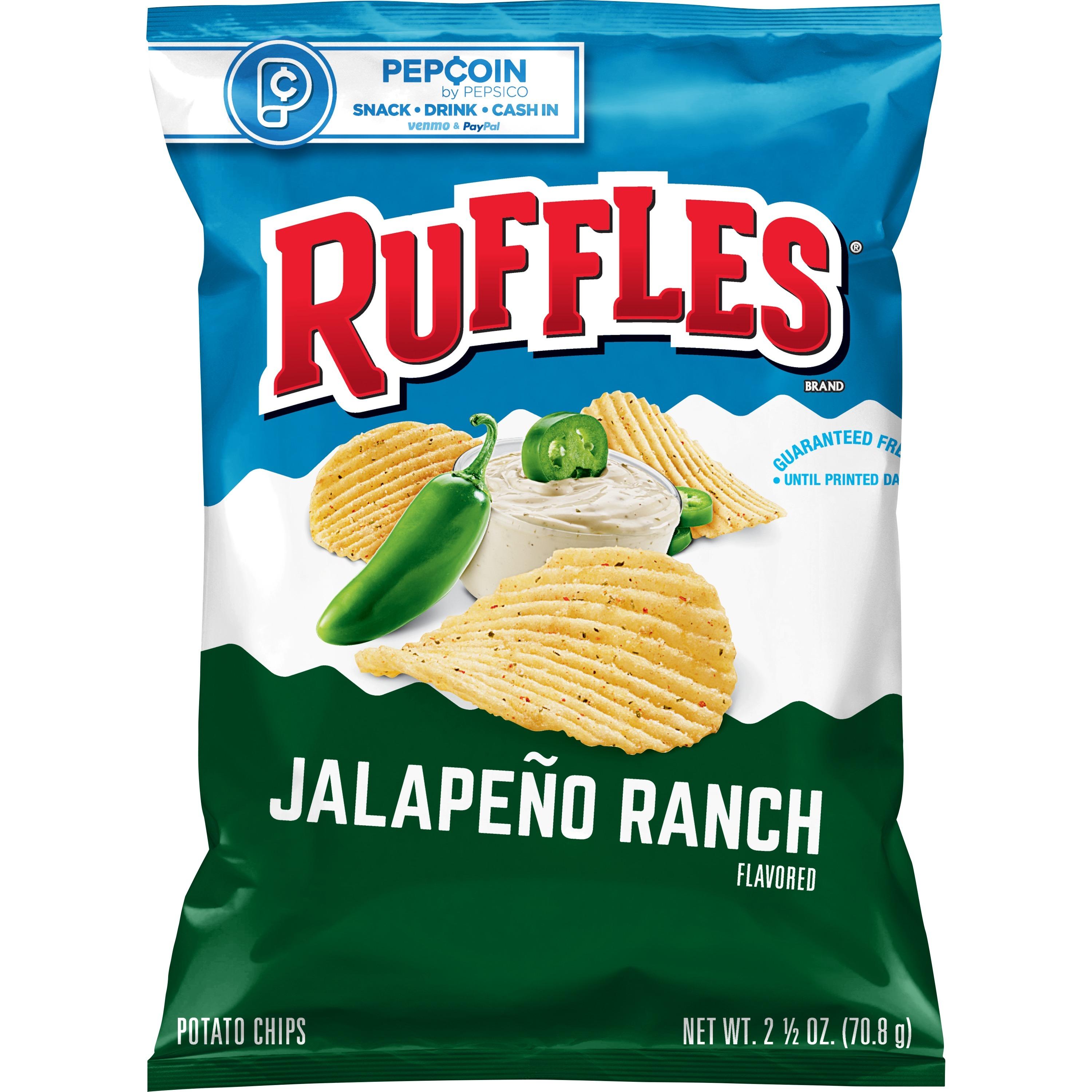 Ruffles Jalapeño Ranch 2.5oz.