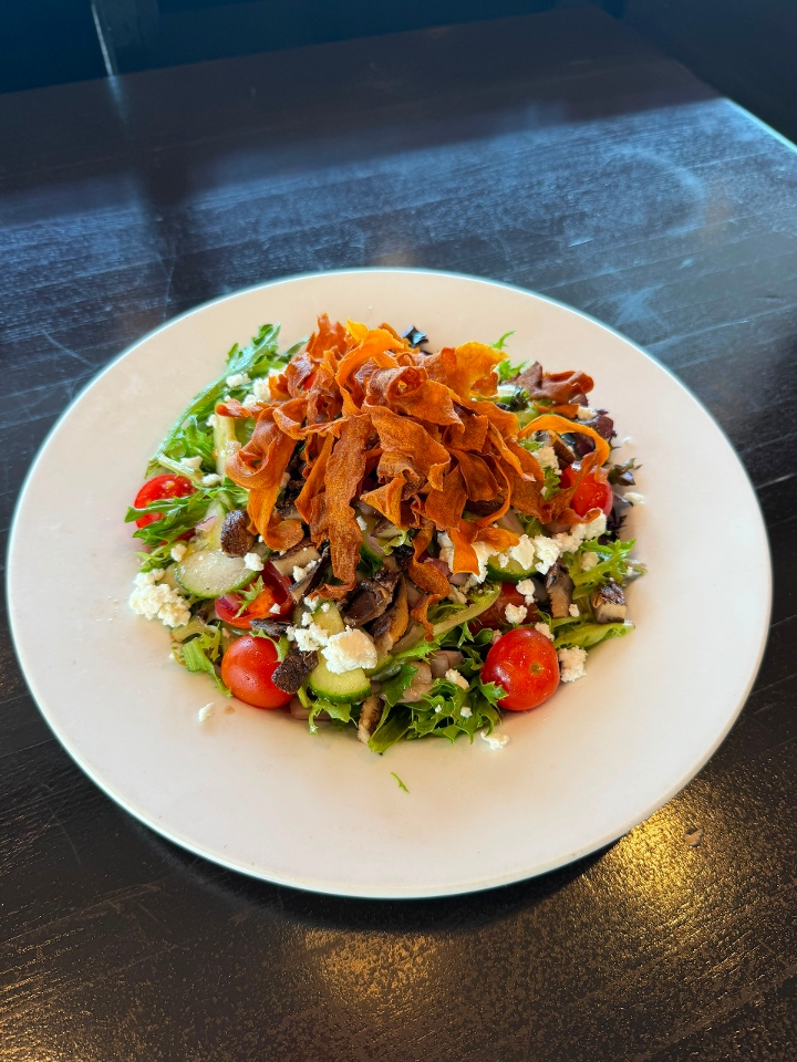 Crispy Sweet Potato Salad GF.