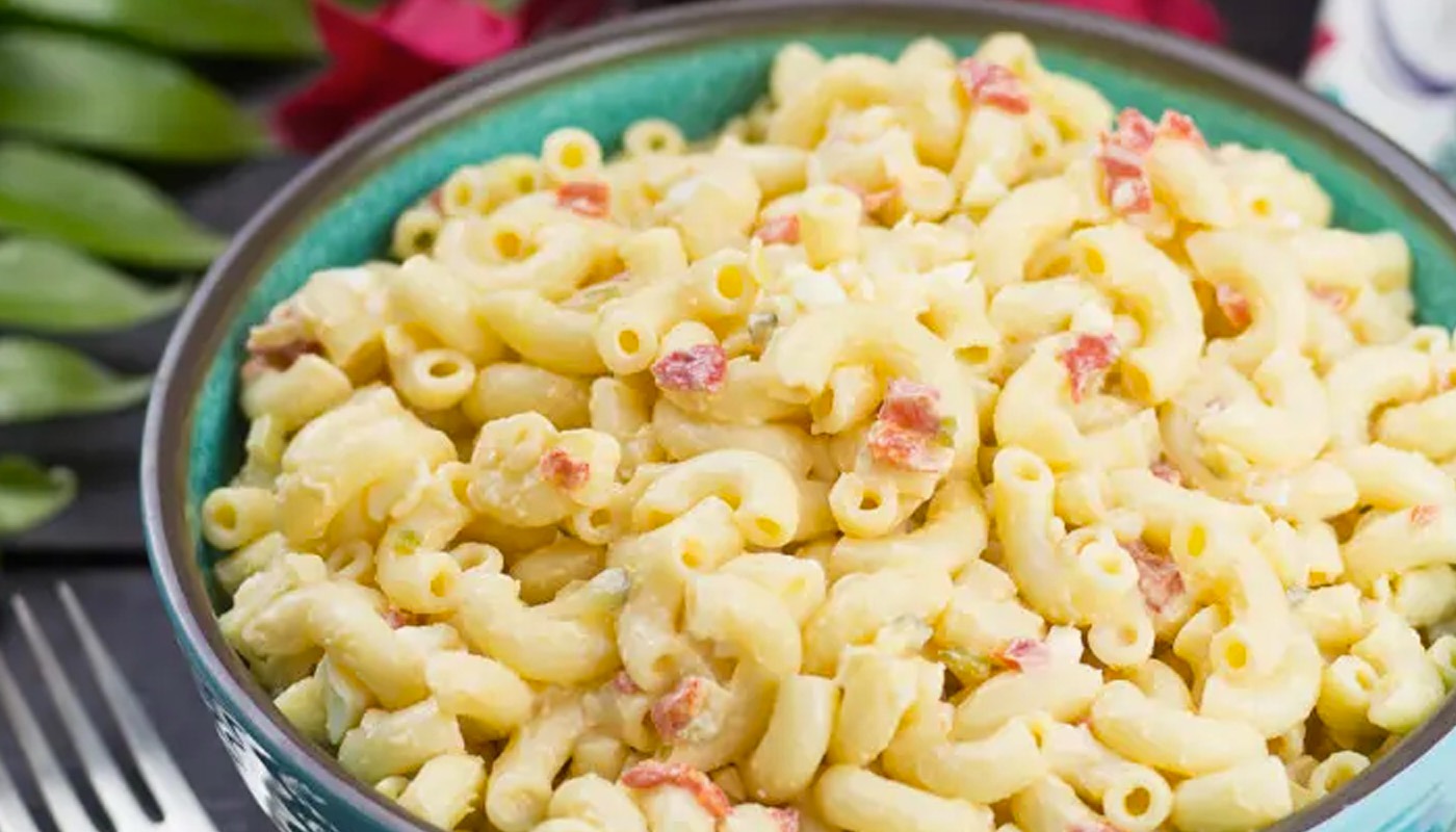 Chicken Macaroni Salad - ensalada de coditos.