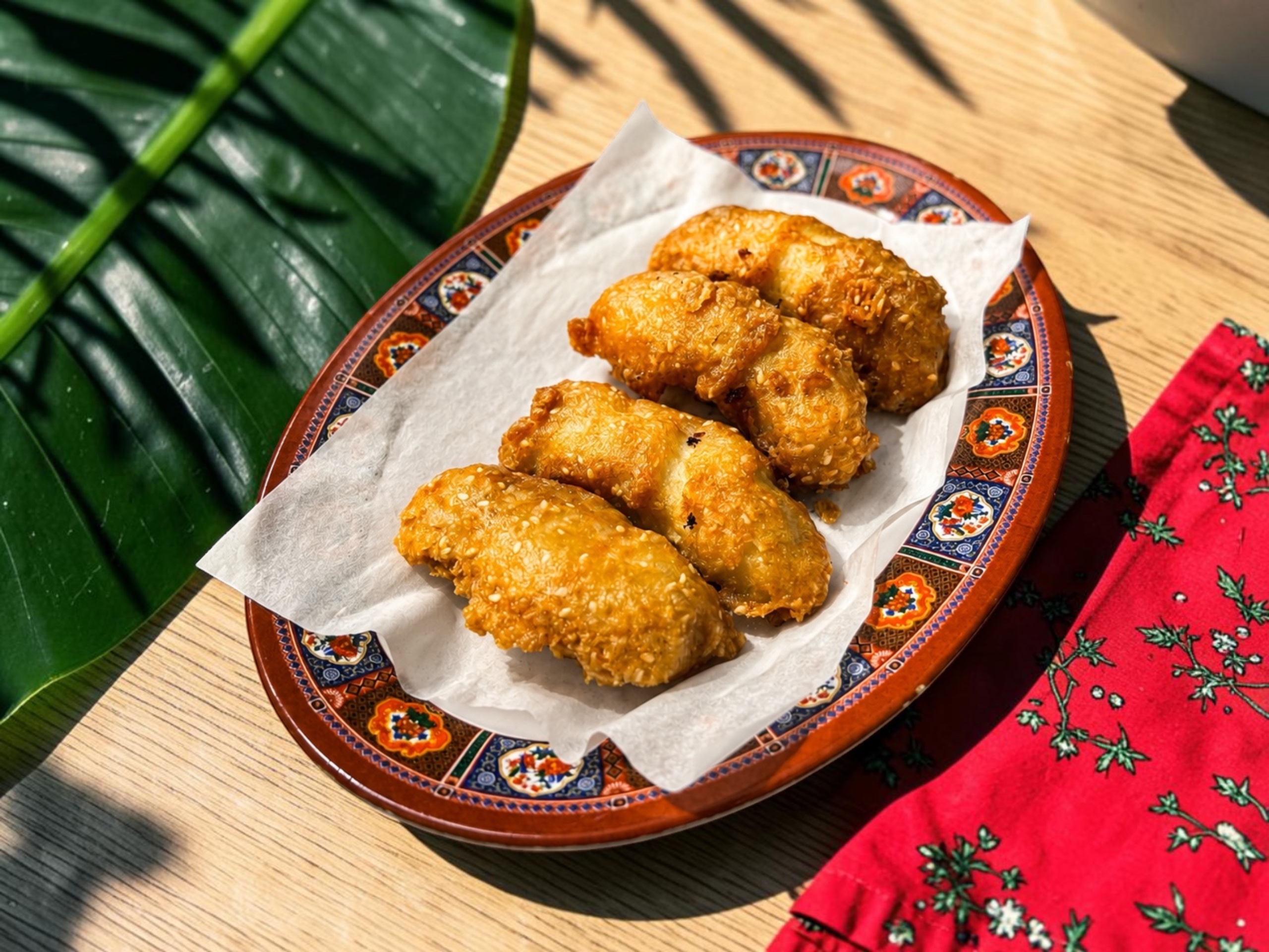 Thai Fried Banana Fritters กล้วยแขก.