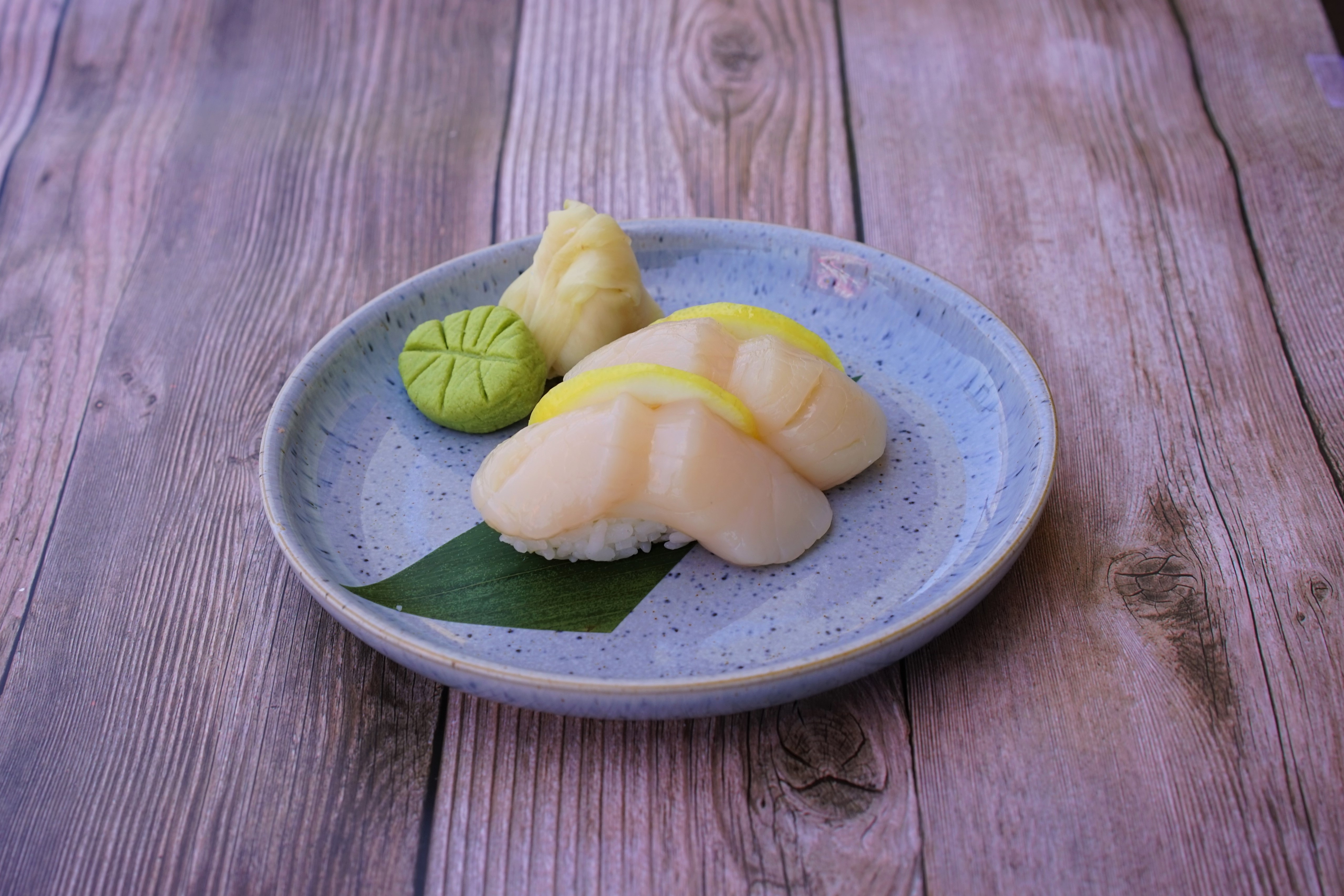 Sea Scallop Sushi.