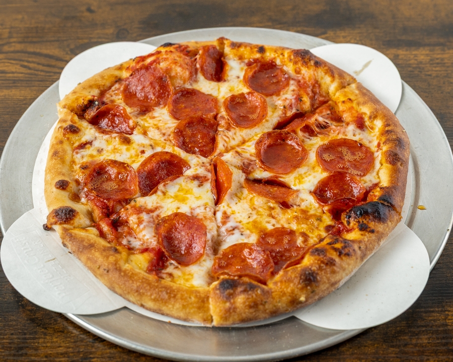 Classic Pepperoni Pizza.