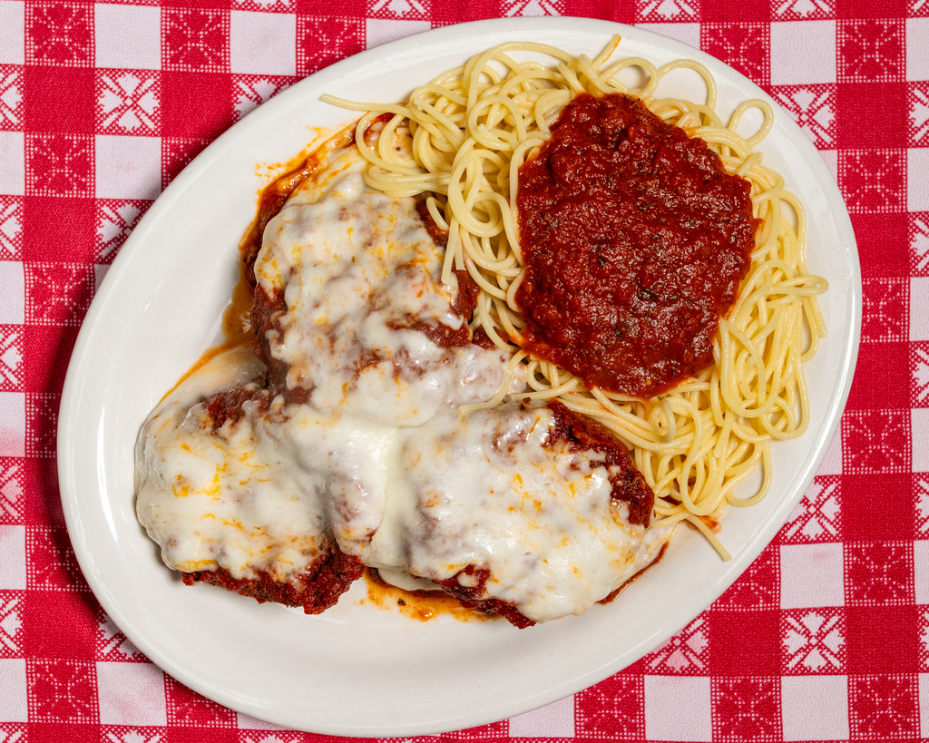 Eggplant Parmesan.