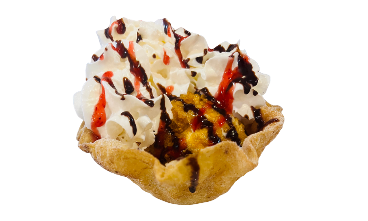 Fried ice cream.