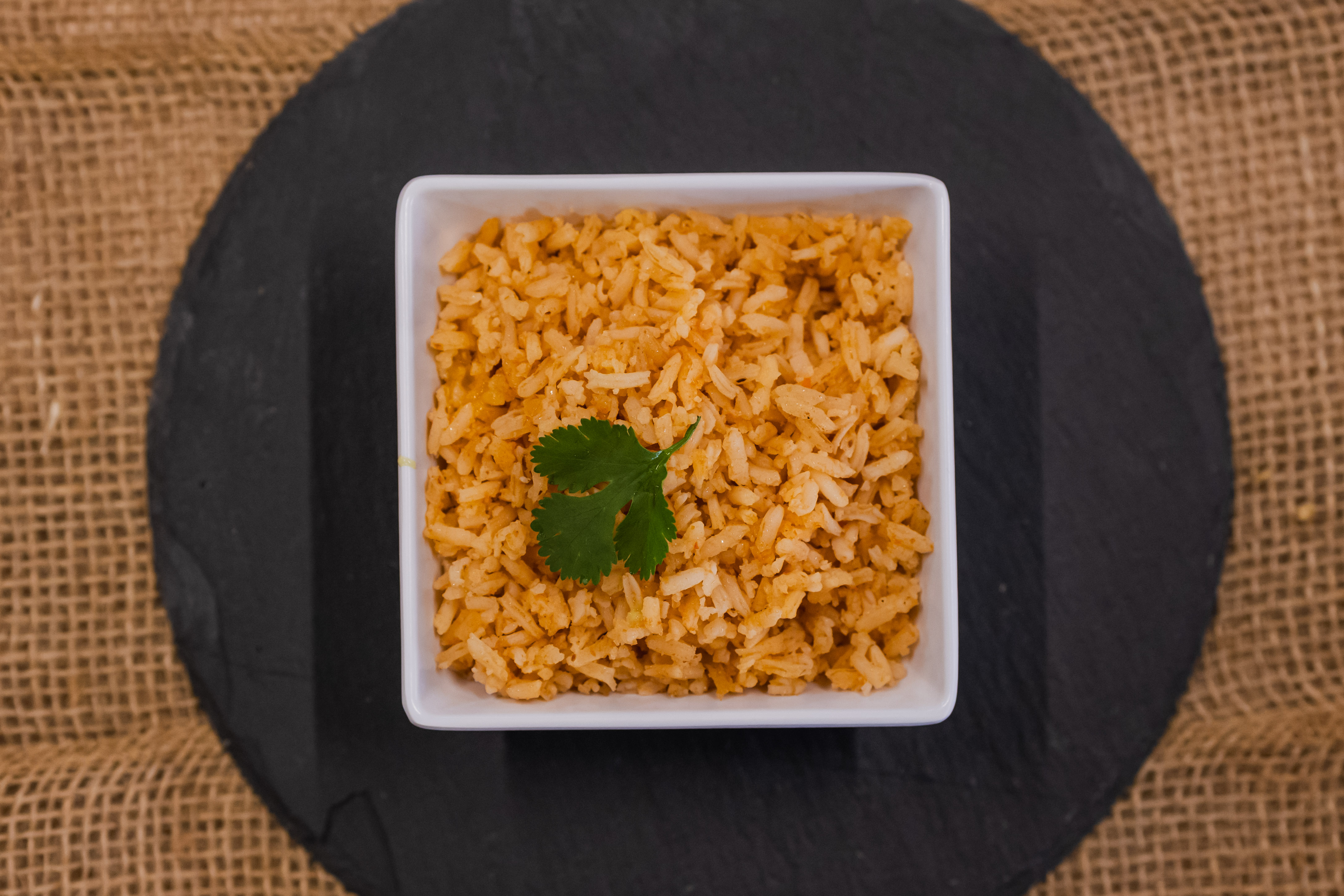 1/2 pint Spanish Rice.