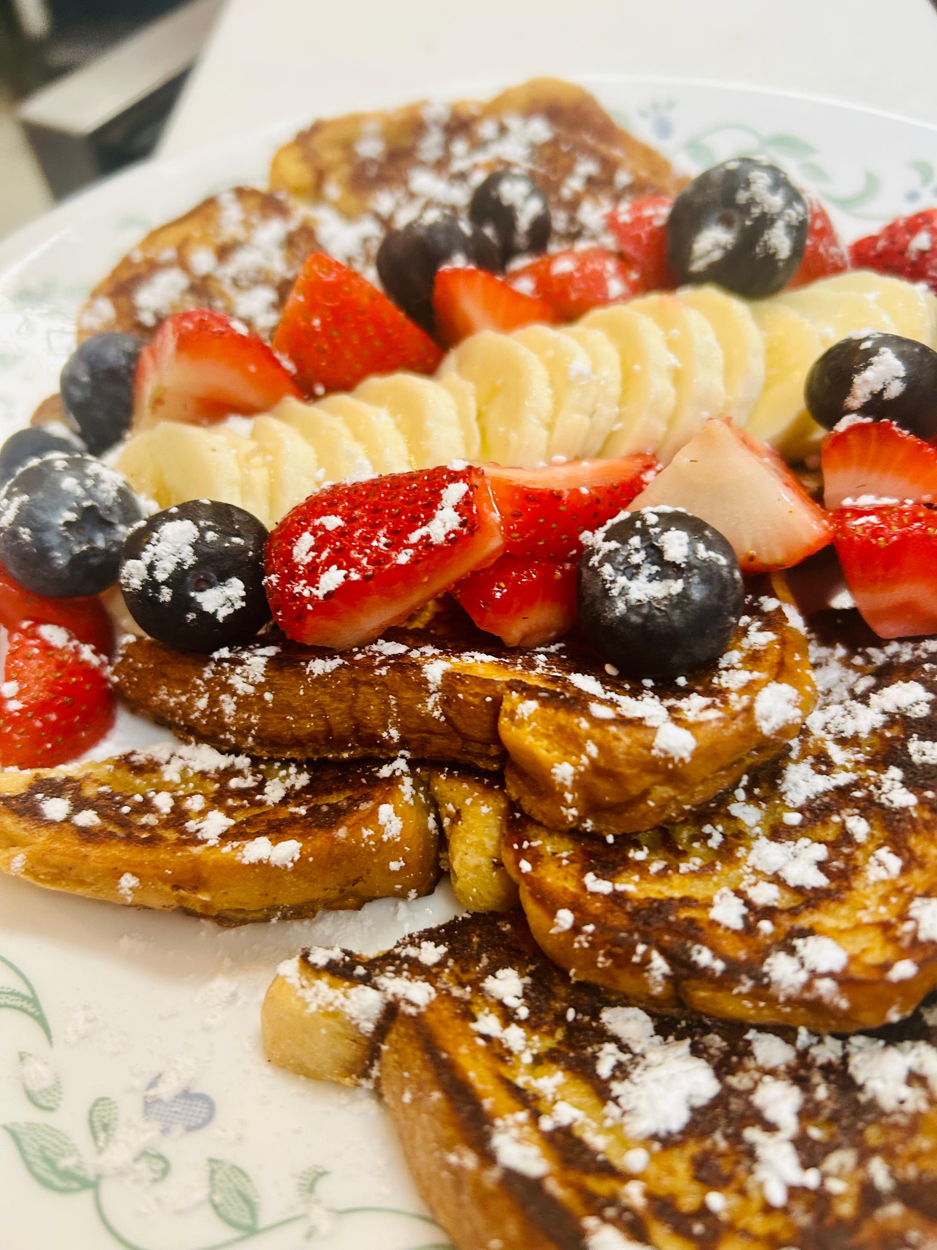 Fruity French Toast.