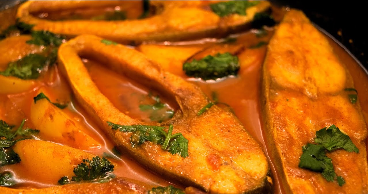 Pomfret Fish Curry.
