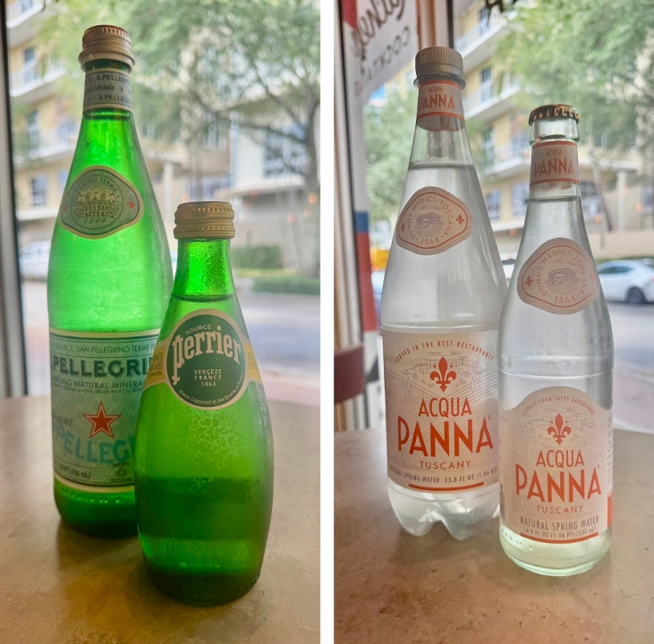 Still & Sparkling Water.