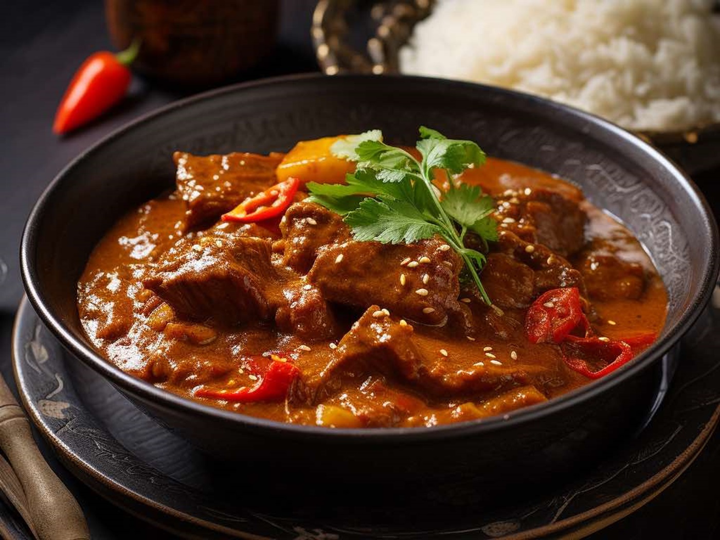 Curry Beef (Large).