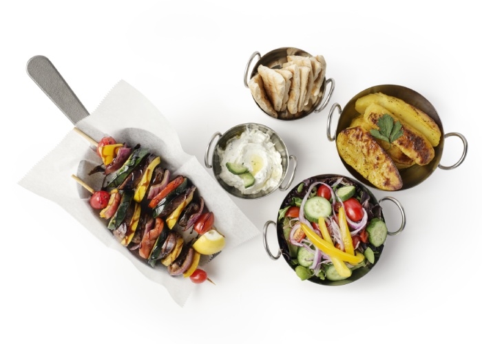 Grilled Vegetable Plate.
