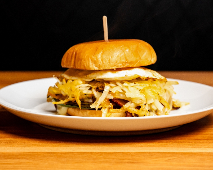 Breakfast Burger.