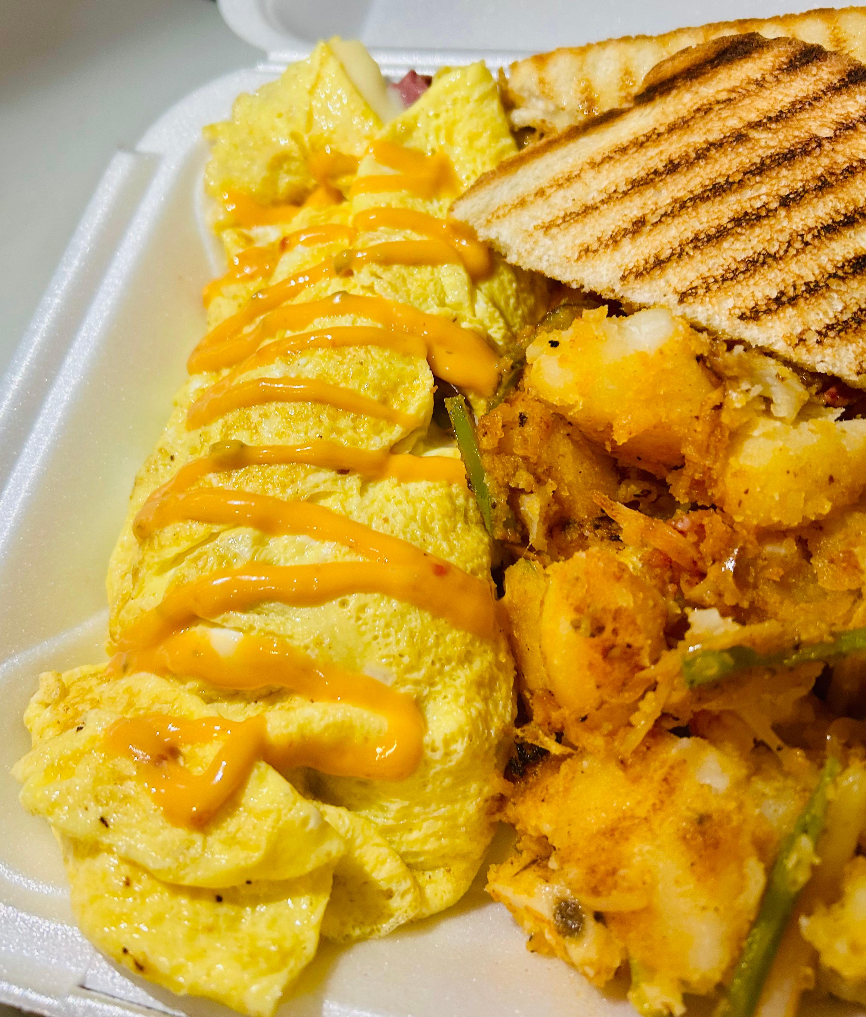 Reuben Omelet.