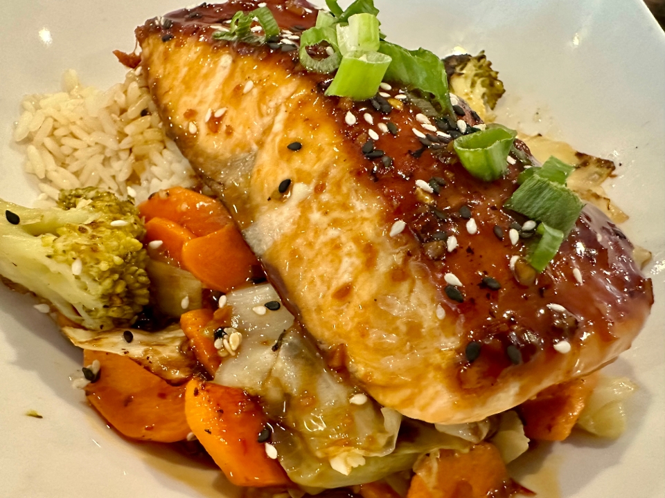 Teriyaki Salmon.