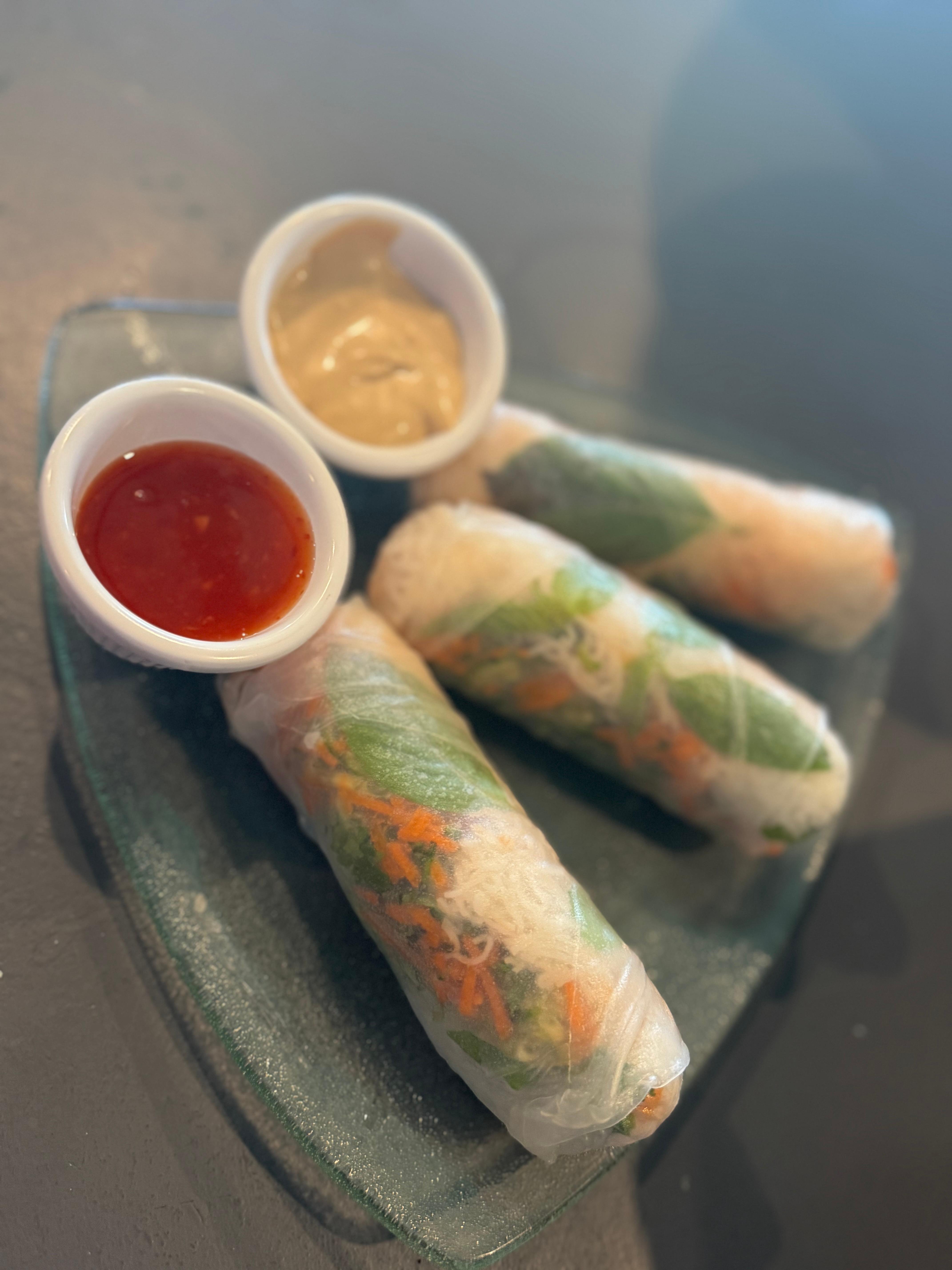 Fresh Spring Rolls - Gluten Free.