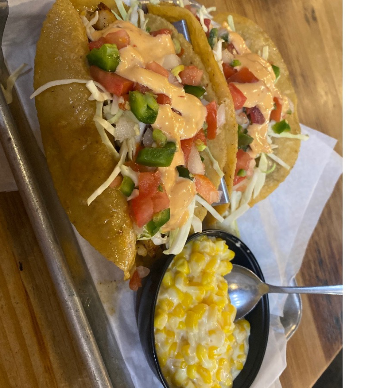 Blackened Fish Tacos.