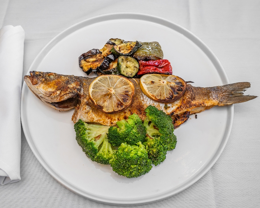 MEDITERRANEAN BRANZINO.