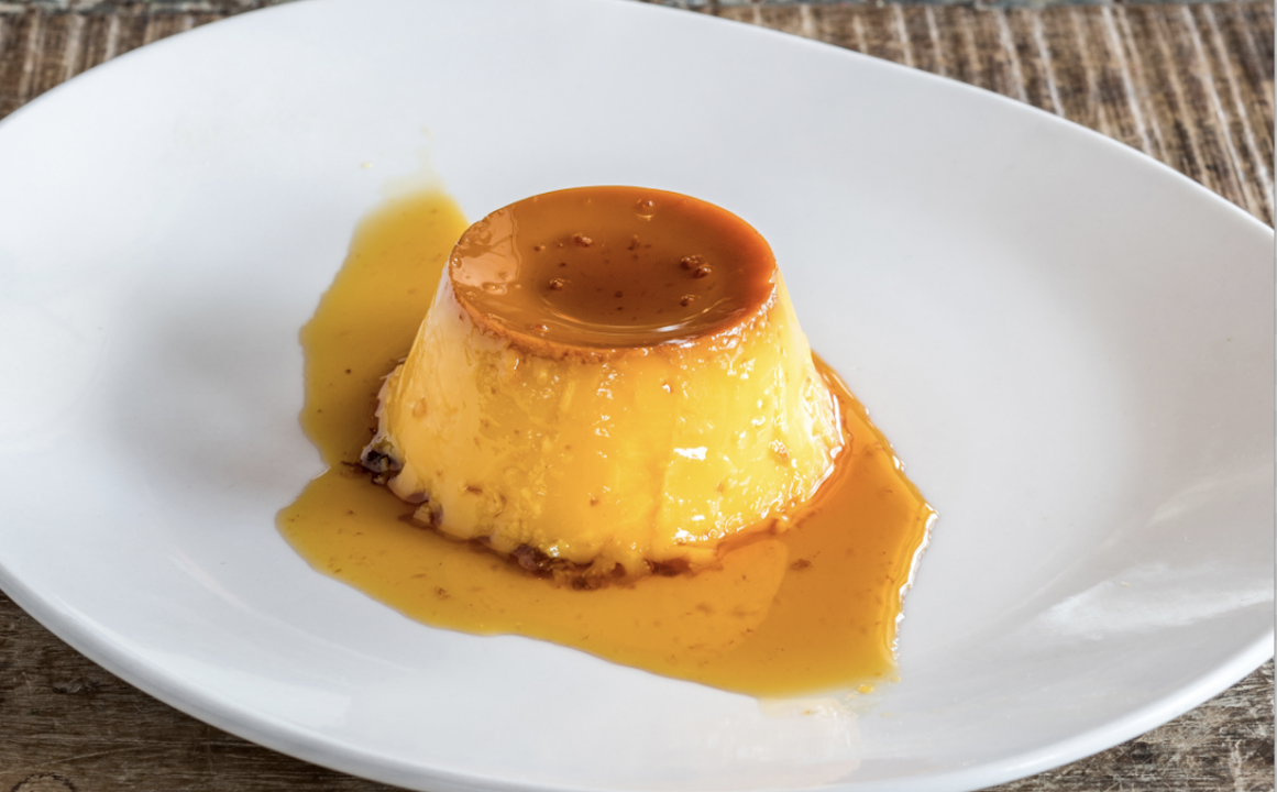 Coconut Flan.