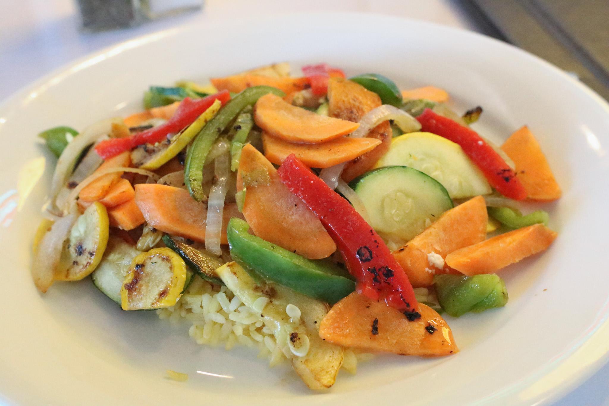 Grilled Seasonal Vegetables.